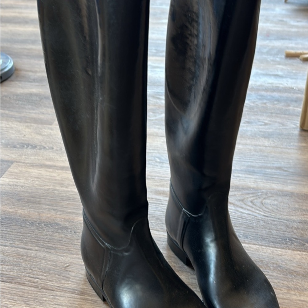 Kent Mustang Black Equestrian Dressage Boots for Women
